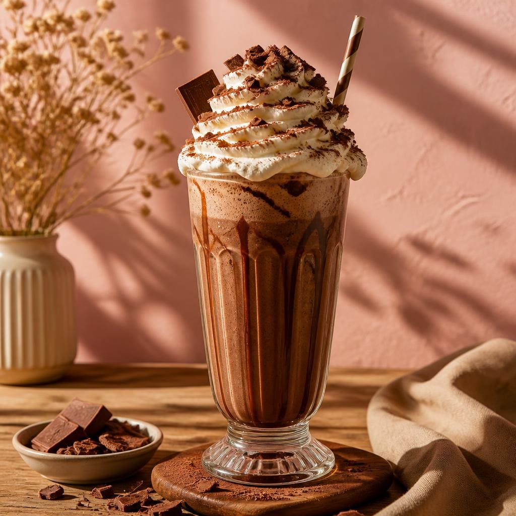 Milkshake Chocolate dengan rasa cokelat creamy khas Waroeng Steak & Shake